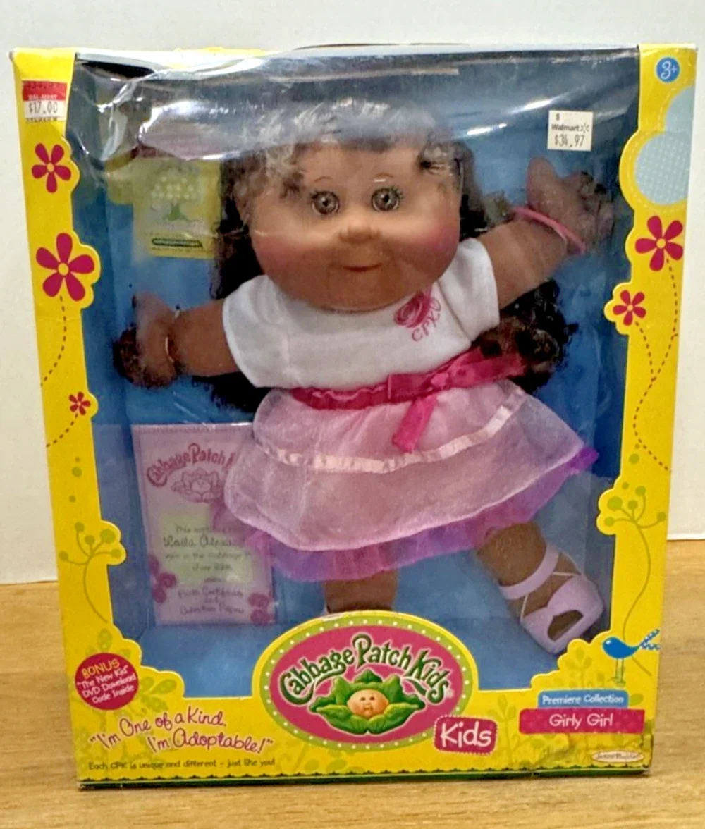 Cabbage Patch Kids Girly Girl Doll 2011 NIB